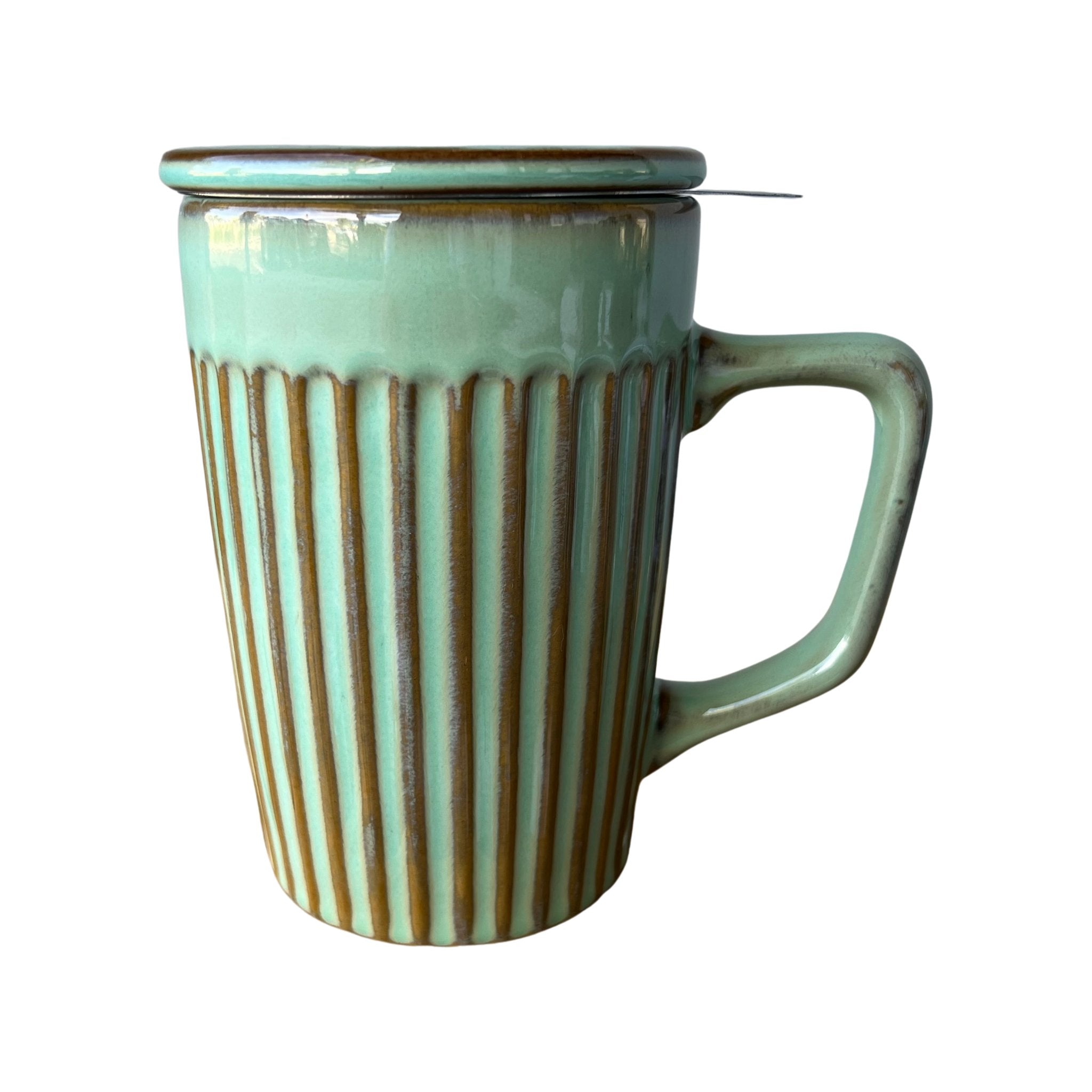 Casaware Ceramic Tea Infuser Mug - Loose Leaf Tea Market