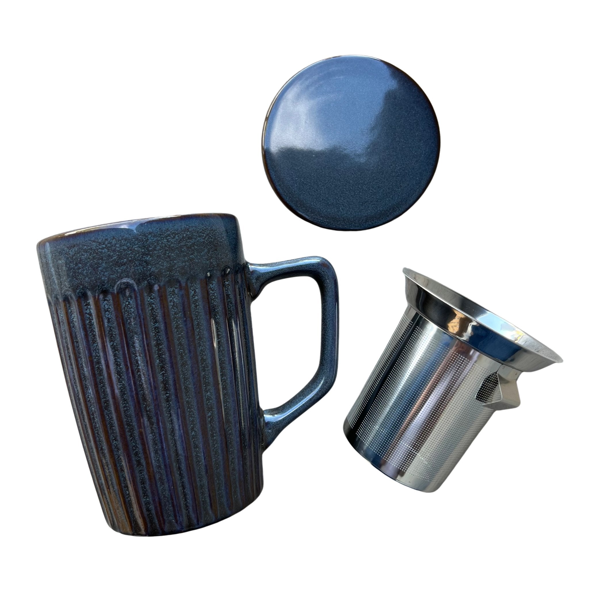Casaware Ceramic Tea Infuser Mug - Loose Leaf Tea Market