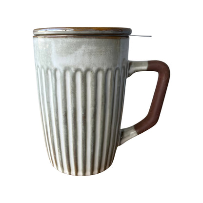 Casaware Ceramic Tea Infuser Mug - Loose Leaf Tea Market