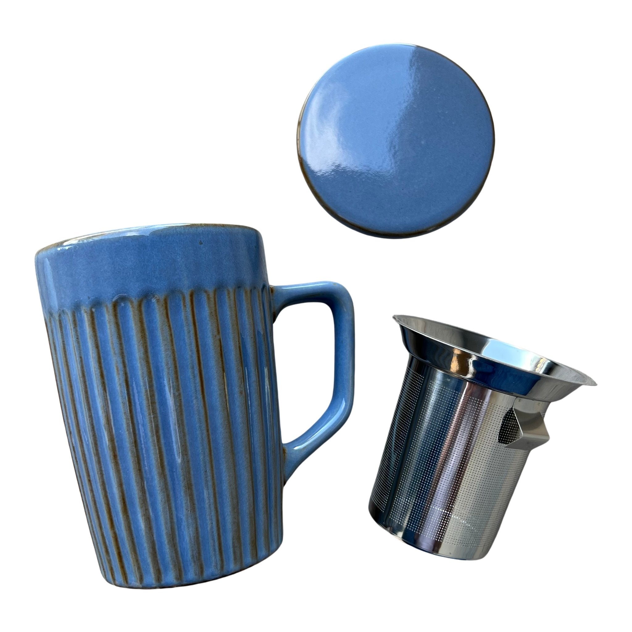 Casaware Ceramic Tea Infuser Mug - Loose Leaf Tea Market