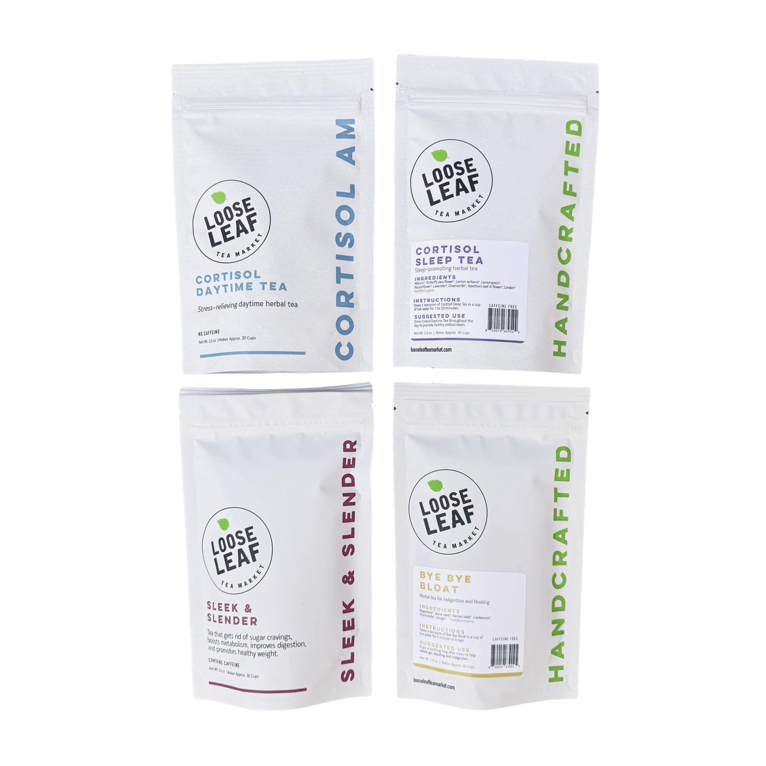 Cortisol Belly Tea Bundle - Loose Leaf Tea Market