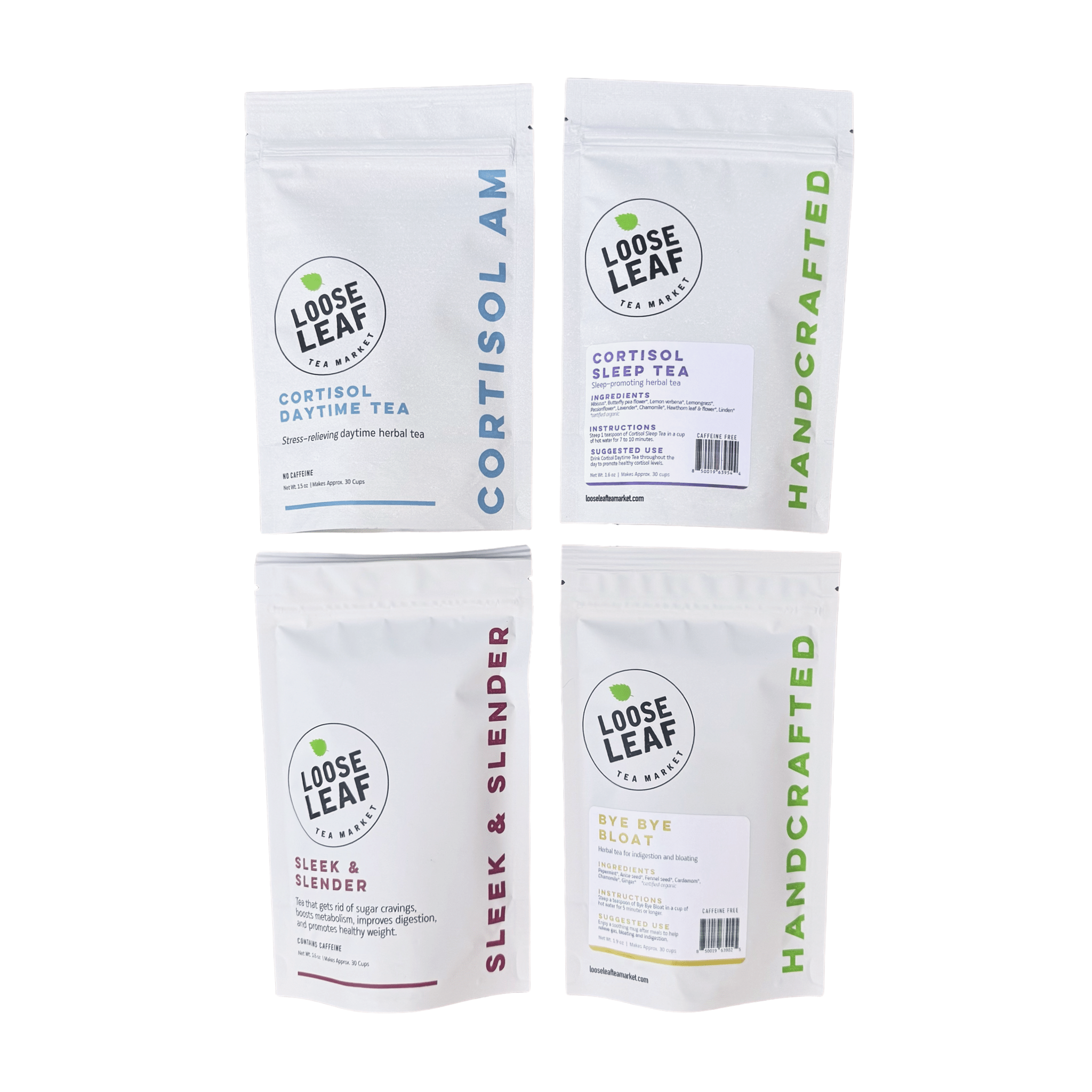 Cortisol Belly Tea Bundle - Loose Leaf Tea Market