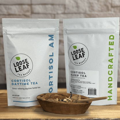 Cortisol Tea Bundle - Ashwagandha - free - Loose Leaf Tea Market