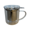 Teabloom Glass Tea Infuser Mug with Glass Lid