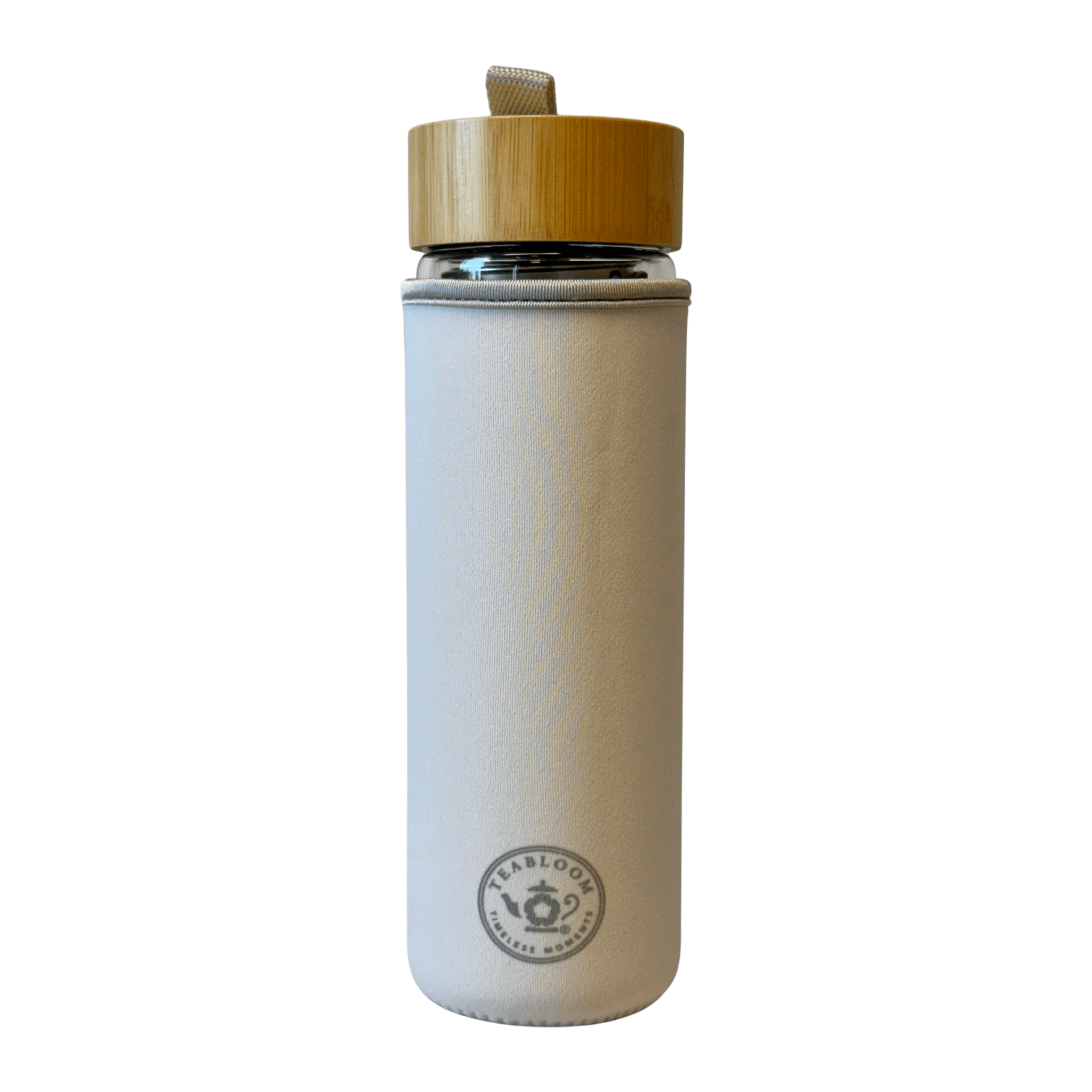 Teabloom Glass Tea Tumbler - Loose Leaf Tea Market